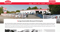Desktop Screenshot of garage-brossard-85.com